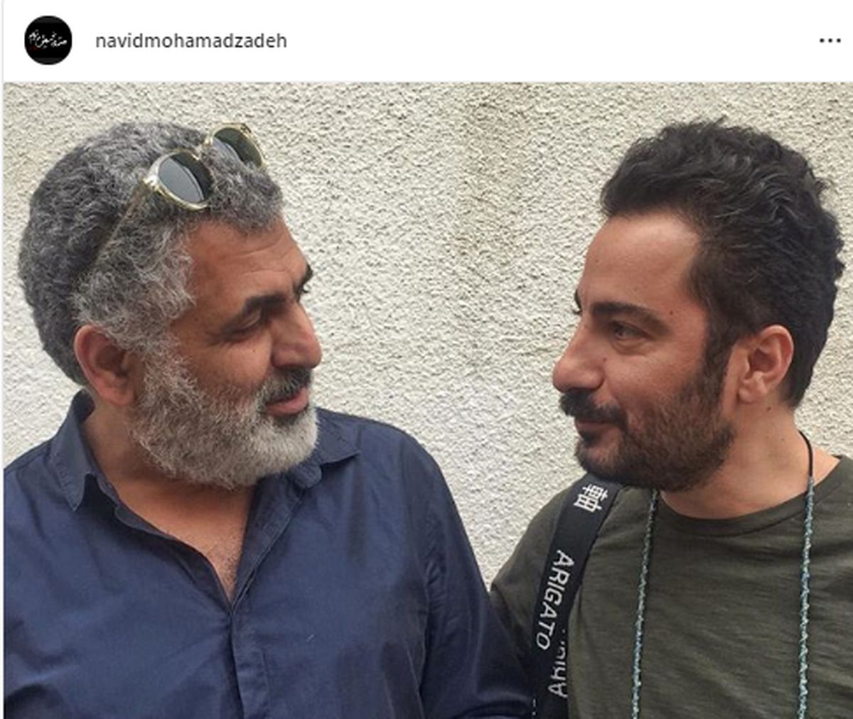 مانی حقیقی در کنار بازیگر قورباغه + عکس
