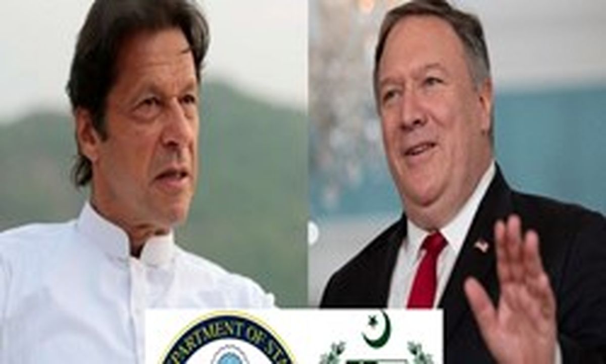 گفتگوی تلفنی وزیر خارجه آمریکا با عمران خان