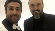 حسین مهری و کامبیز دیرباز با تیپ رسمی + عکس