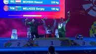 قهرمانی رستمی با طعم شکستن رکورد جهان