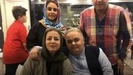 اکبر عبدی در کنار خانواده + عکس