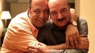 علی اوجی در کنار آقای مجری + عکس