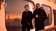 رضا رشیدپور در کنار خواننده مشهور + عکس