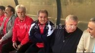 نیمکت پیشکسوتان پرسپولیس به سبک دهه شصت