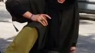 عکس از تصادف مینا وحید