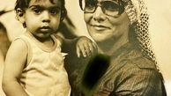 پولاد کیمیایی در آغوش مادرش + عکس