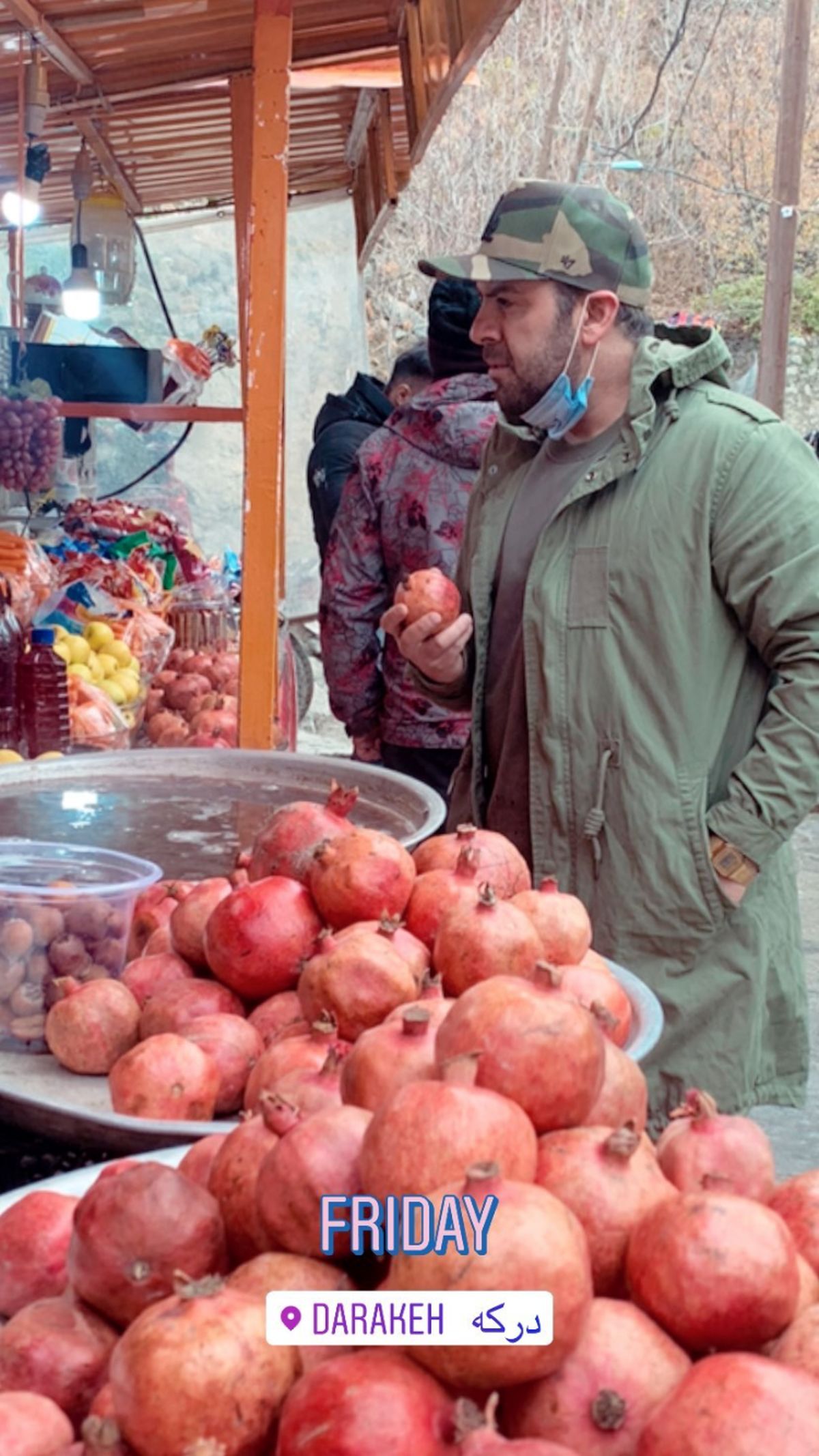 بهرنگ علوی در درکه + عکس