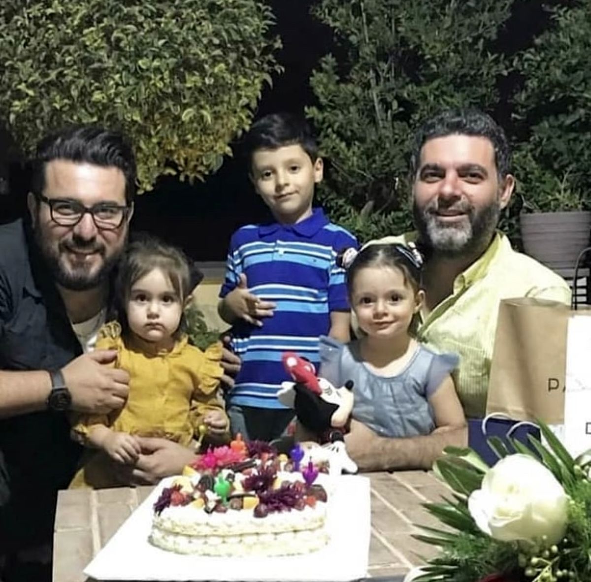 برادران کیایی و فرزندانشان + عکی