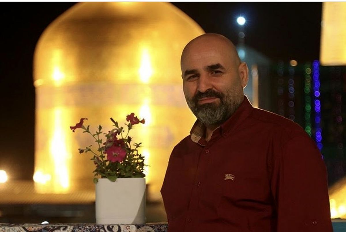 علی مسعودی در مشهد مقدس + عکس