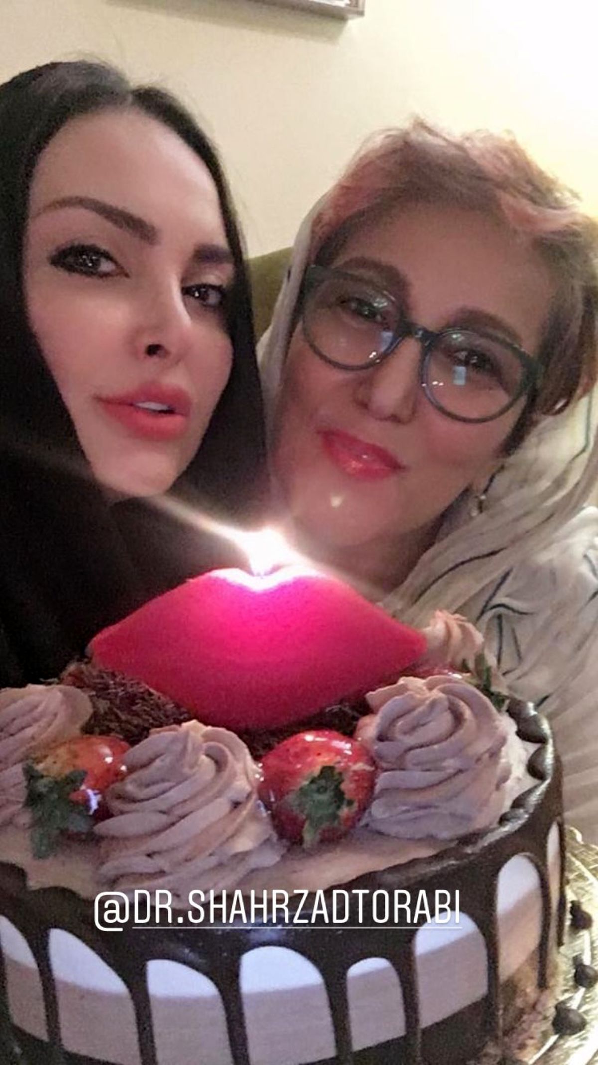 پانته آ بهرام در تولد دوستش + عکس