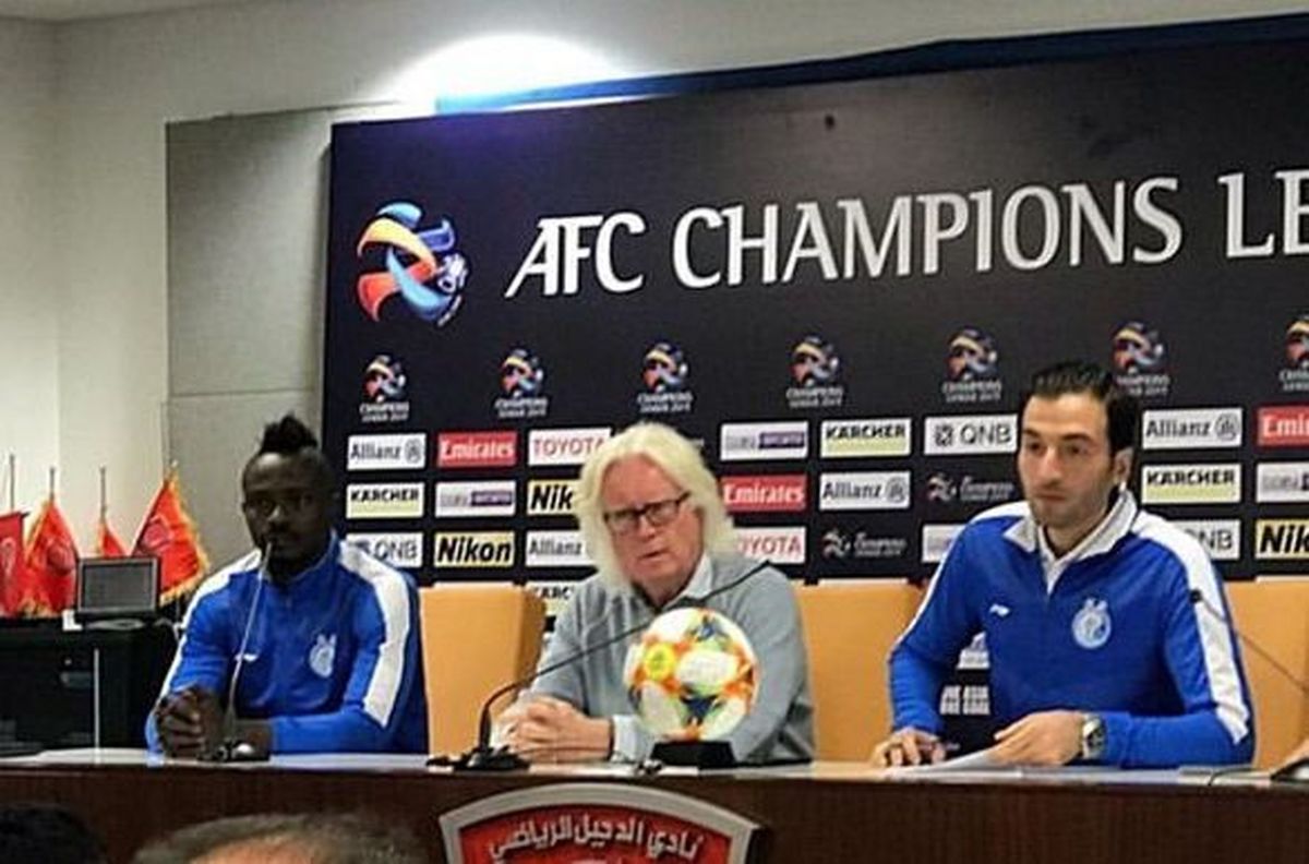 علت پرسپولیسی حضور منشا در کنفرانس خبری استقلالی!