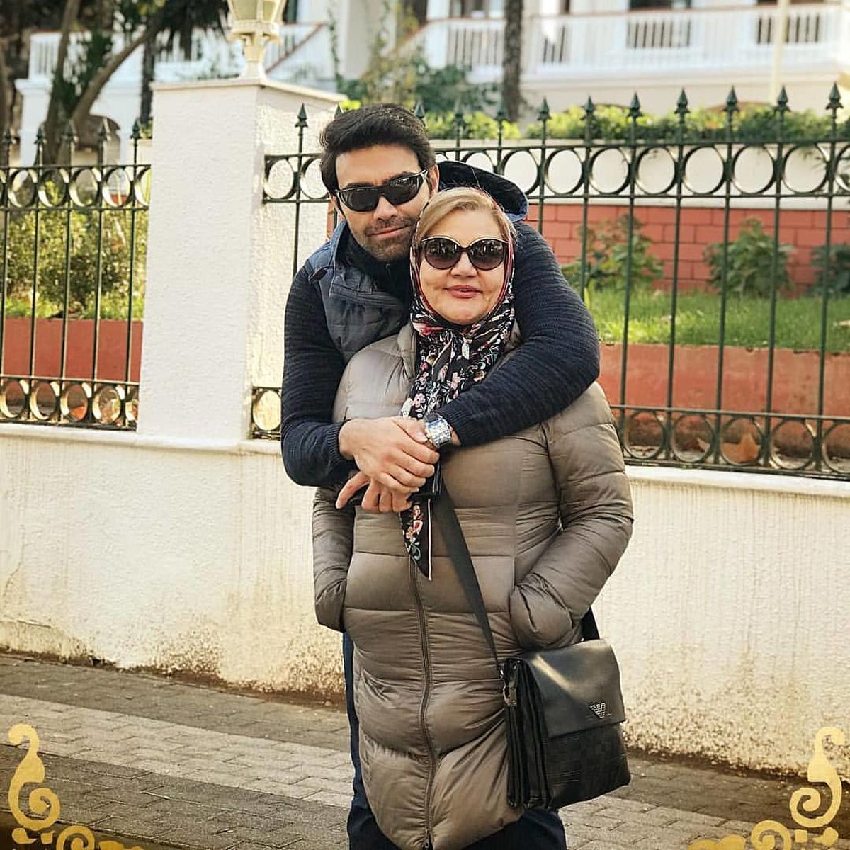 داماد ناکام بوی باران و مادرش+عکس