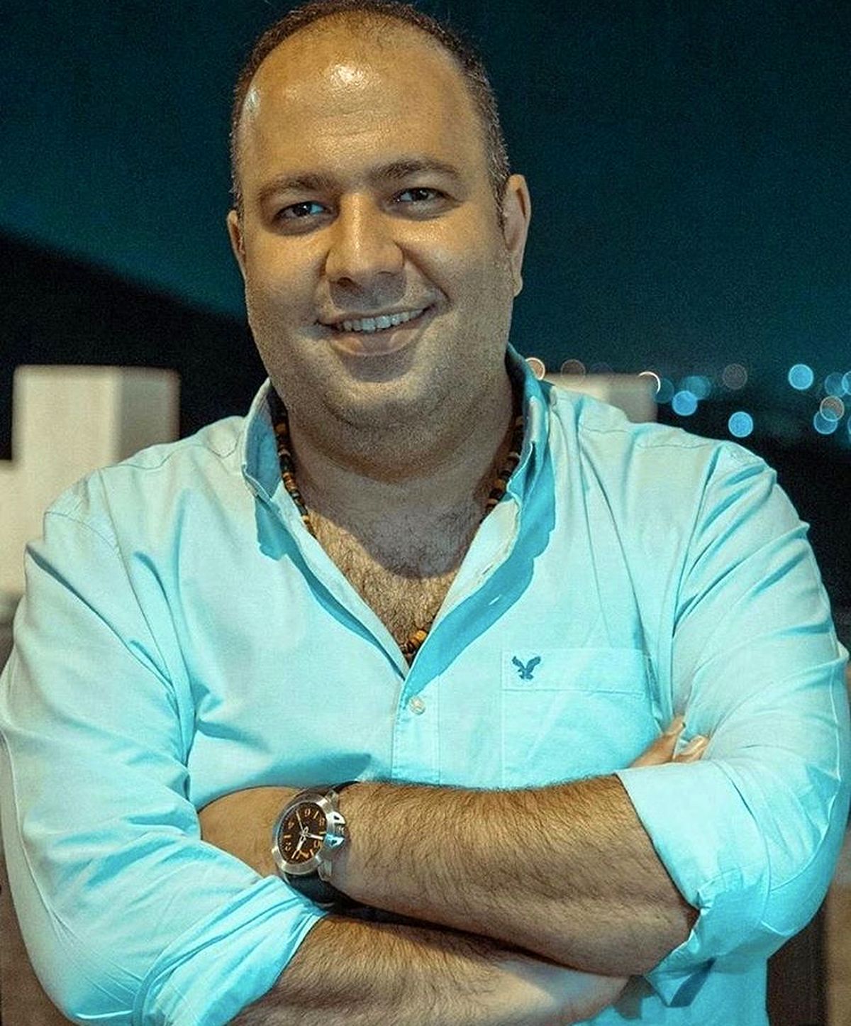 جدیدترین عکس علی اوجی