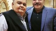 عکس اکبر عبدی با مرحوم تازه گذشته