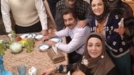 دورهمی بازیگران کلبه ای در مه + عکس