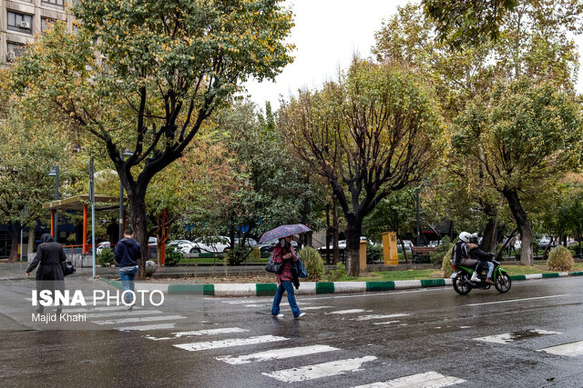 بارش باران در ۲۸ استان / خیزش گردوخاک در نقاط مختلف کشور