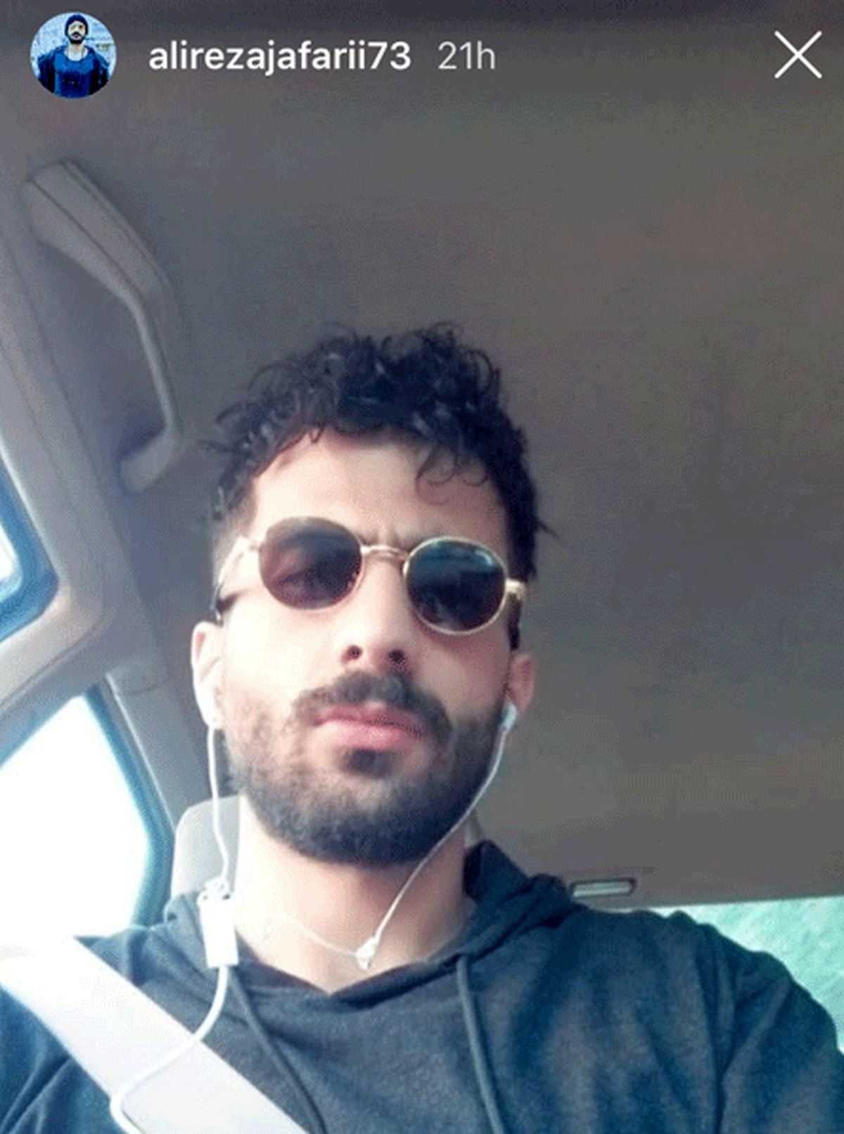 مدل موی عجیب برادرزاده امیرجعفری+عکس