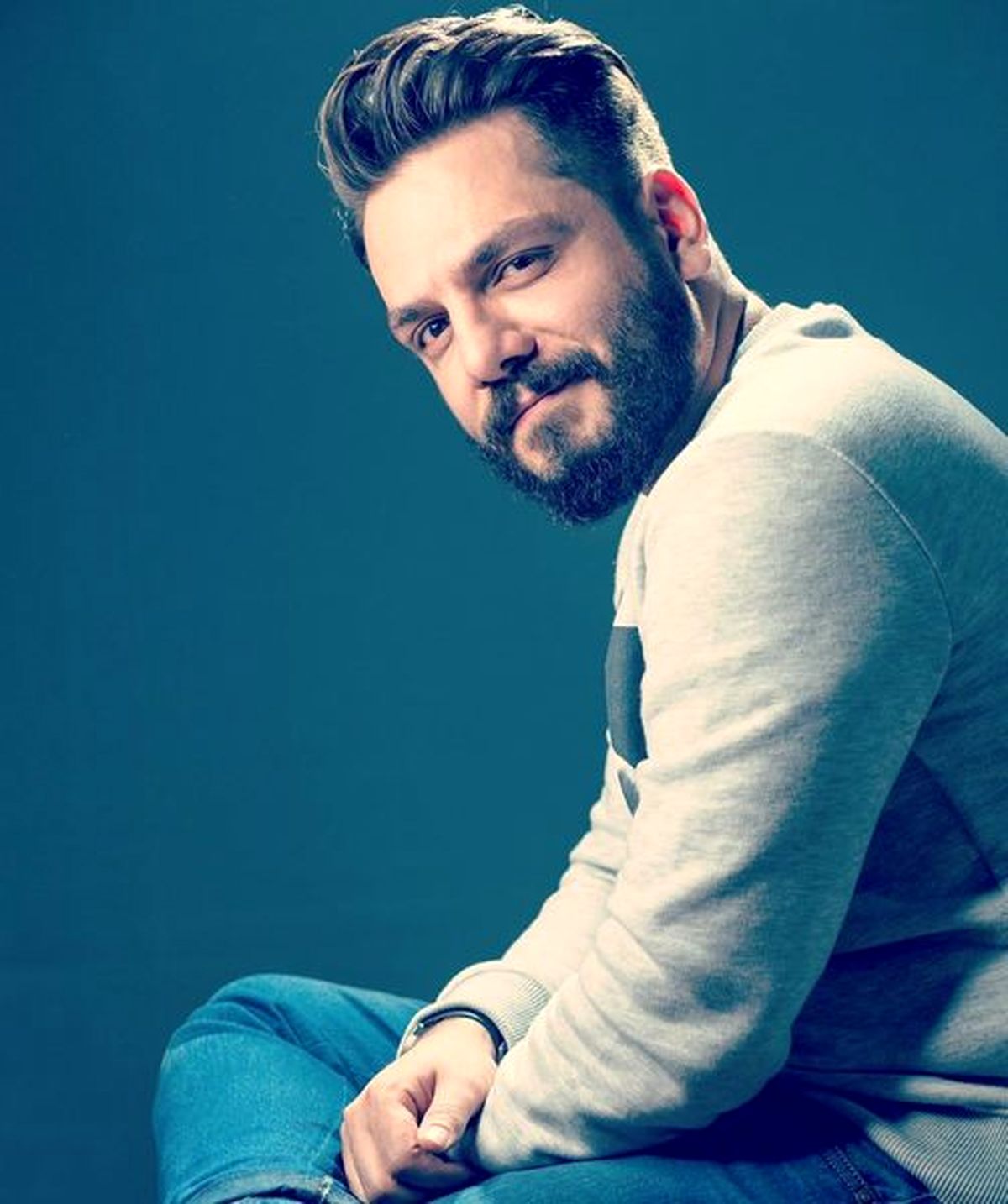 ژست ساده عباس غزالی + عکس