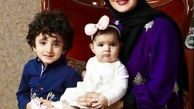 عکس زیبای شیلا خداداد با دختر و پسرش
