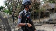 شلیک پلیس میانمار به تظاهرات کنندگان 