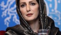 شقایق دهقان با شالی زیبا