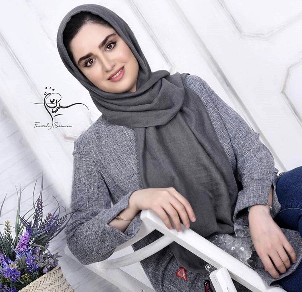 استایل ساده هانیه غلامی + عکس