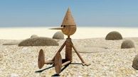 دختری که واقعا تبدیل به چوب می شود! +عکس