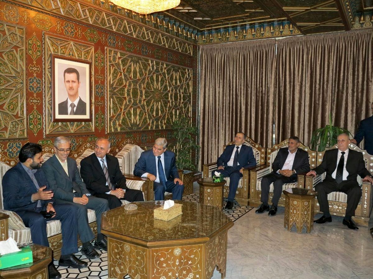 سرلشکر باقری وارد سوریه شد + تصاویر