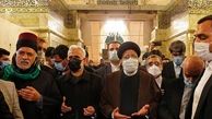آیت الله رئیسی در حرمین شریفین کاظمین