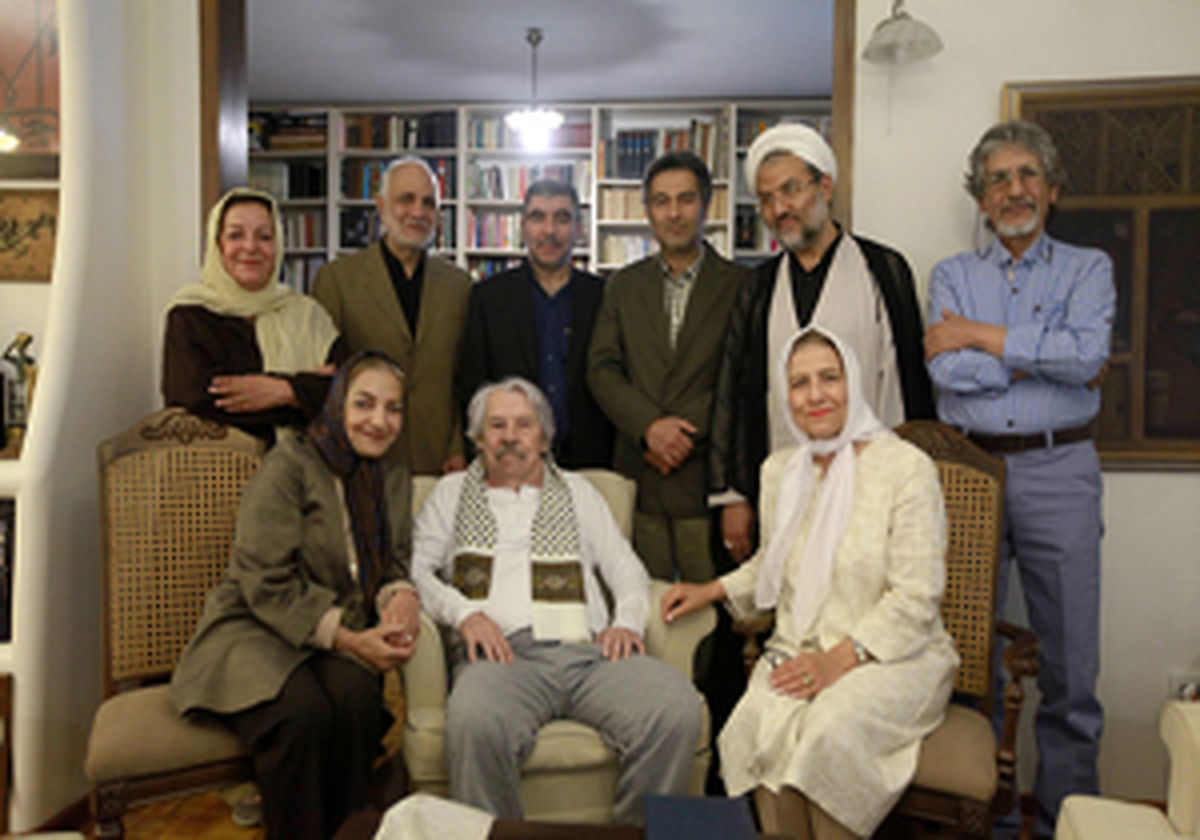 عیادت مدیران رسانه ملی از داود رشیدی 