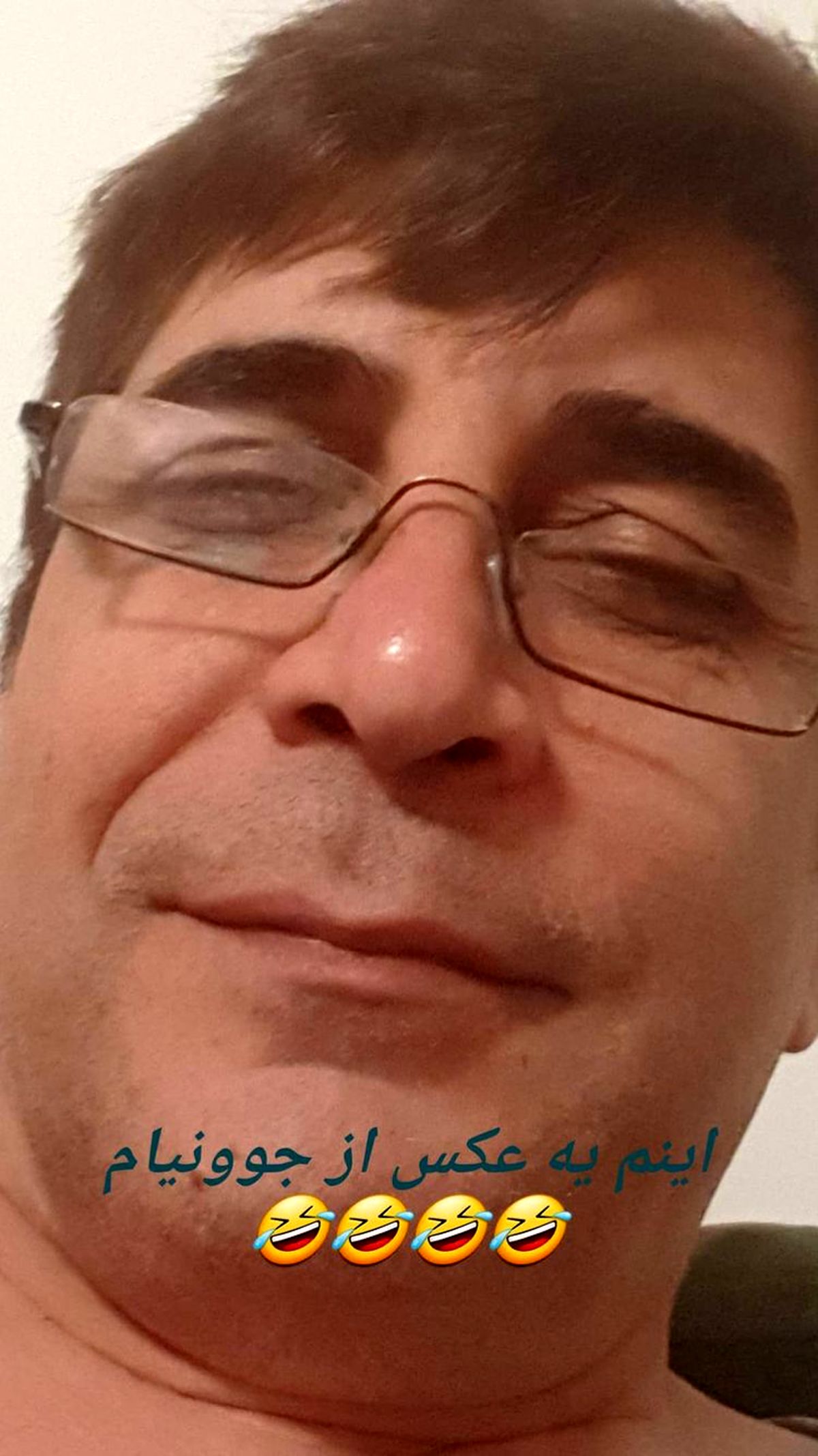 سلفی جدید امیر غفارمنش با مو رنگ شده + عکس