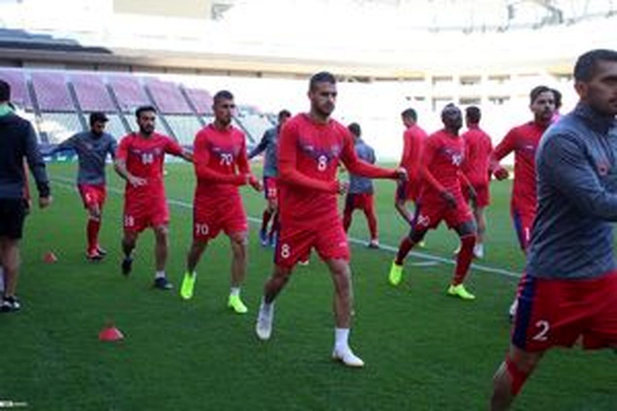 محل تمرین پرسپولیس تغییر کرد