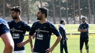 بازگشت ساسان انصاری به تمرینات سپاهان (عکس)