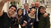  «نسرین مقانلو» و «افسانه بایگان» در پشت صحنه سریال «دل»