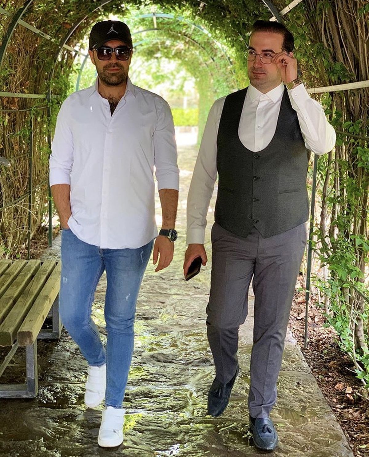بازیگر کرگدن در دالانی زیبا + عکس