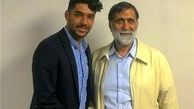 عکس/ برخورد شدید در دربی تبریز
