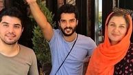 عکس خانواده بازیگر ساعد سهیلی