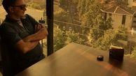 مجید اخشابی در کافه ای دنج +عکس