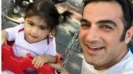  نوربازى کوروش سلیمانی با دخترش