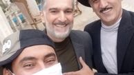 بیژن ‌بنفشه ‌خواه در کنار هوادارانش + عکس