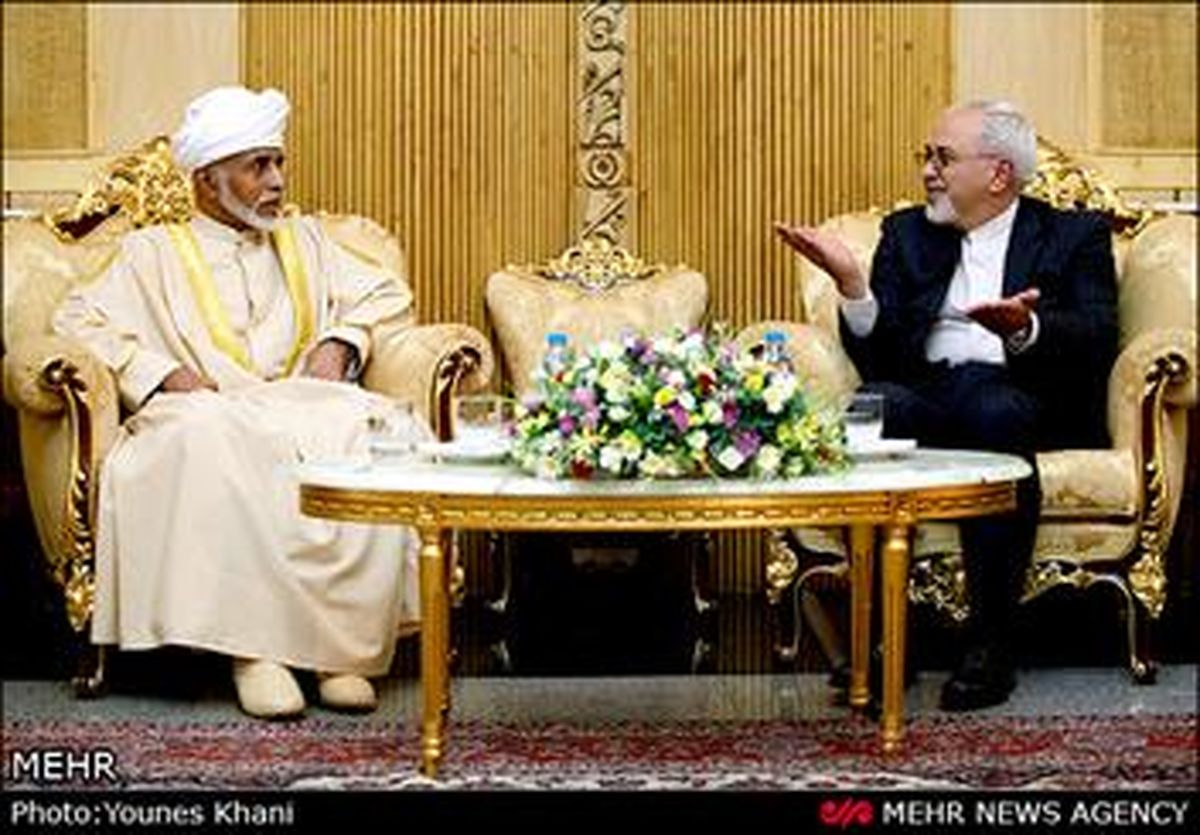 ظریف با سلطان عمان دیدار می کند