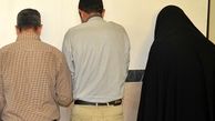 دو مرد و یک زن سارقان 45 مغازه 