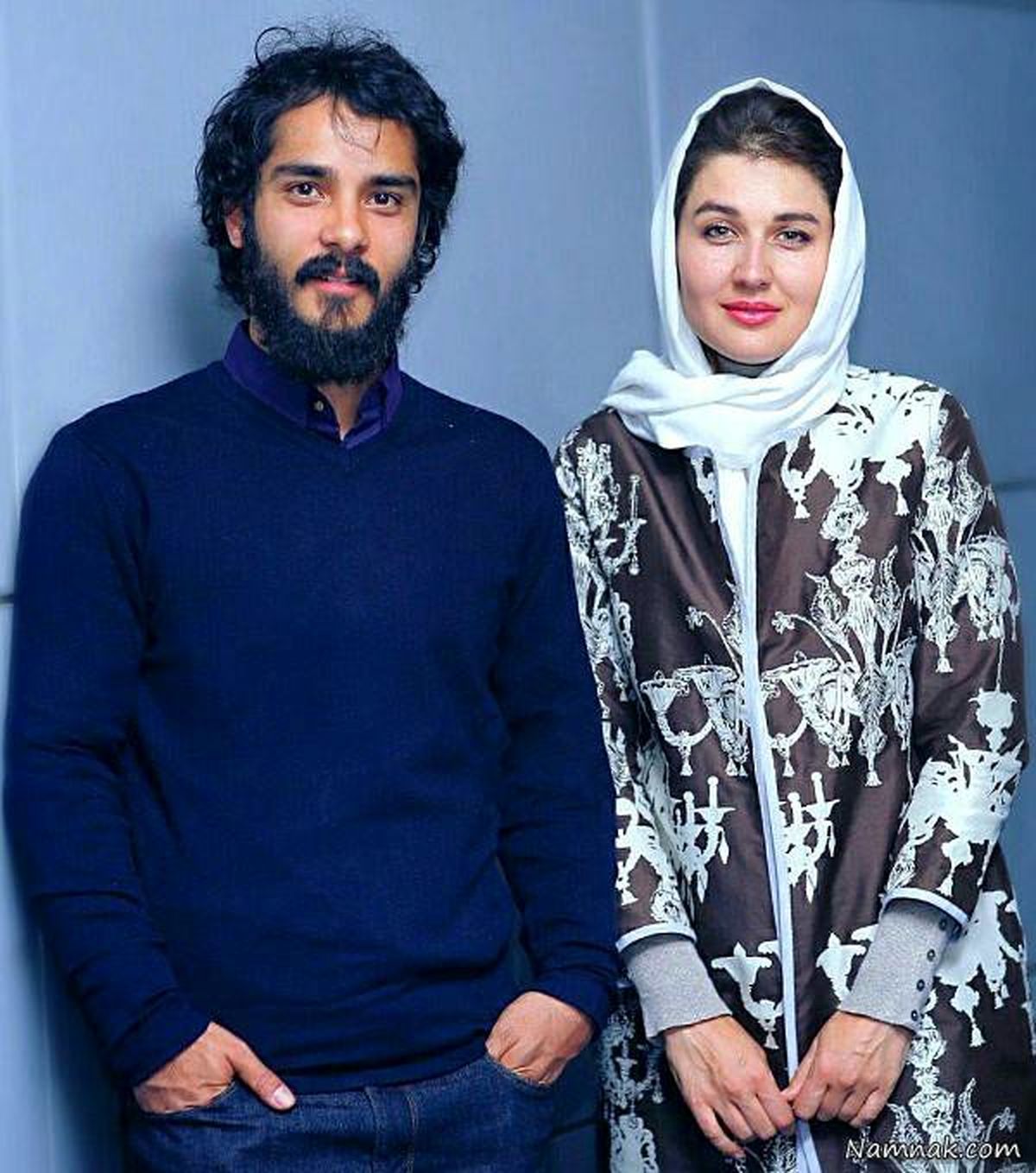 ساعد سهیلی و همسر فرانسویاش + عکس