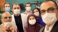 کوروش سلیمانی در جمع همکاران‌کرمانشاهیش + عکس