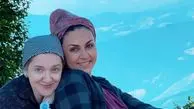شیوا ابراهیمی و دوستش در جنگل ابر + عکس