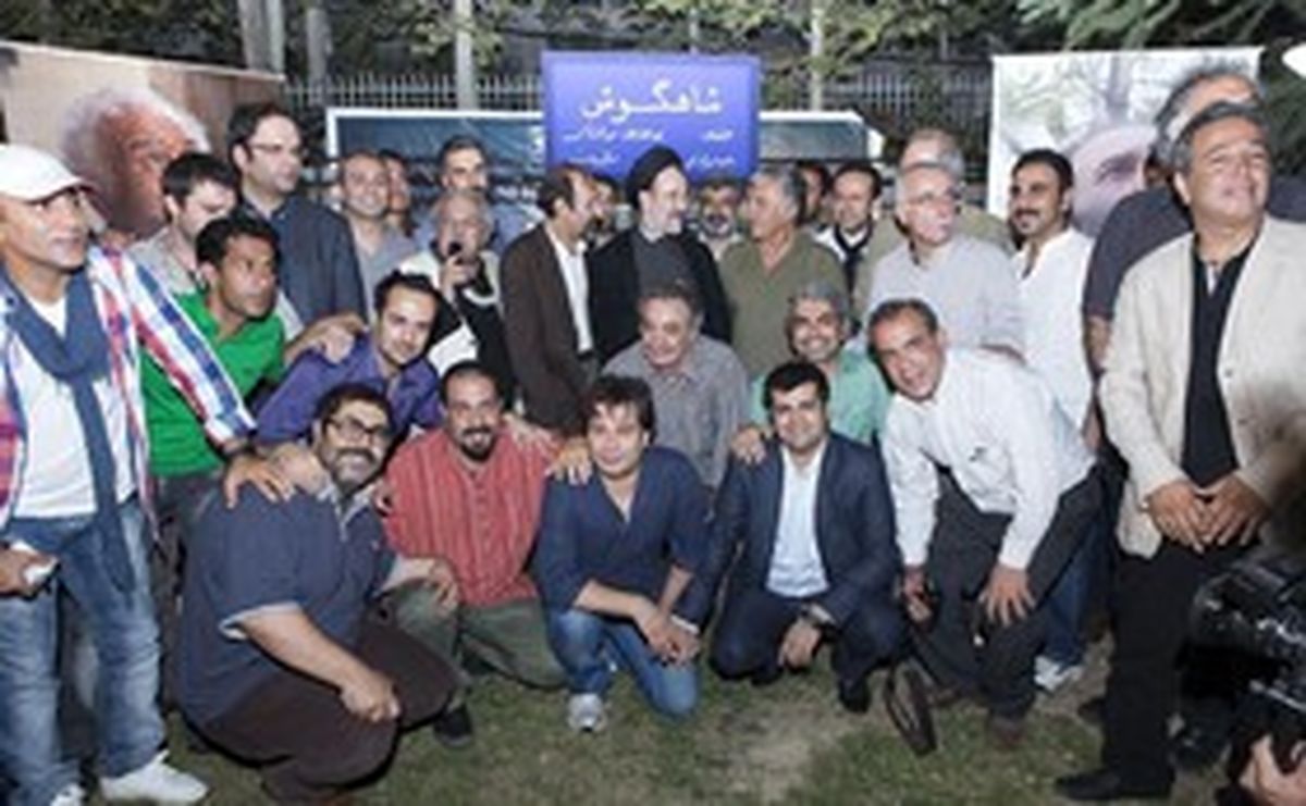 داوود میرباقری در حضور خاتمی سریالش را کلید زد
