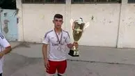 شهادت فوتبالیست فلسطینی