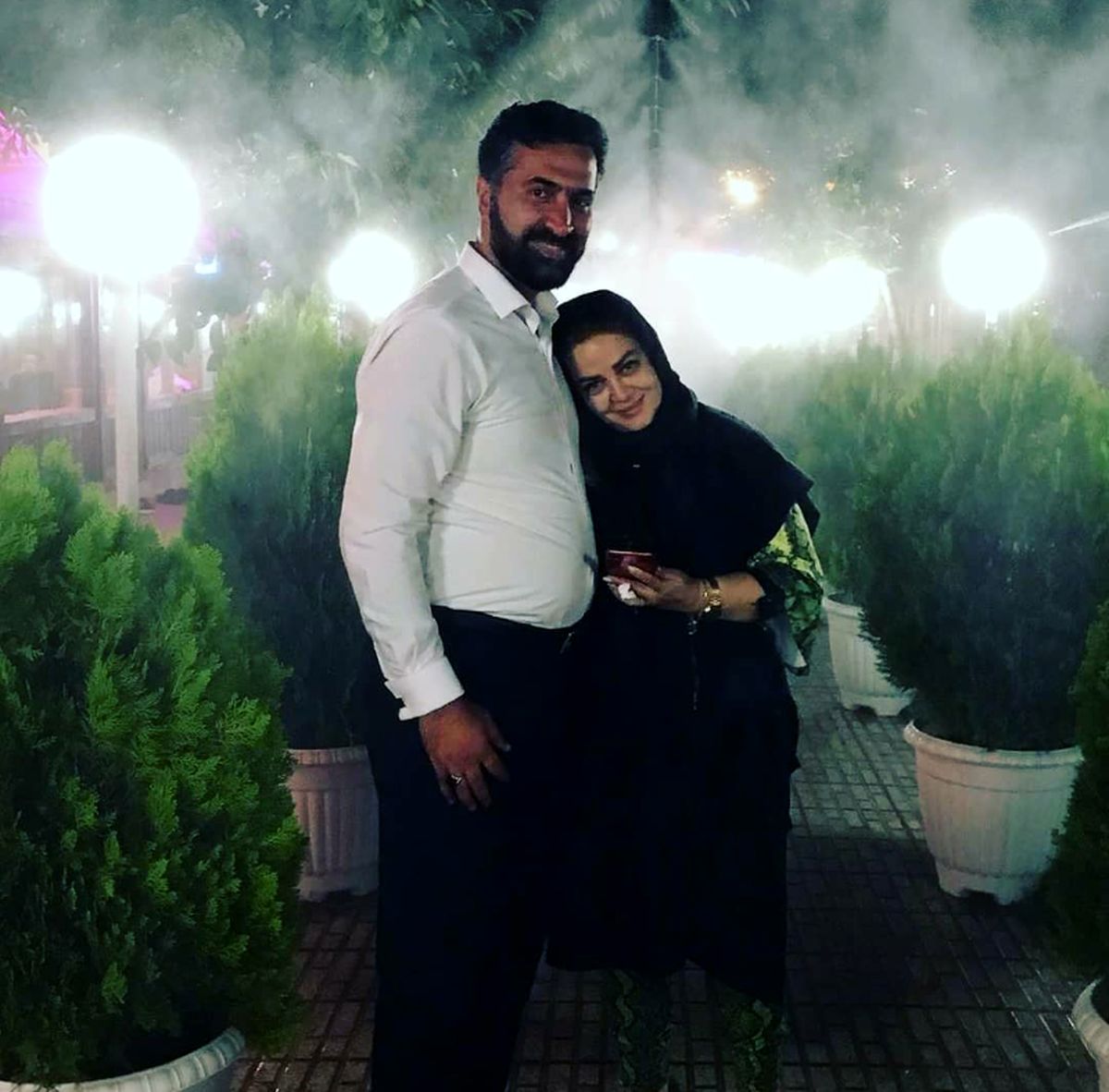 بهاره رهنما لاغرتر از همیشه در کنار همسرش+عکس