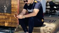 شهرام قائدی با تیپ اسپرت در ویلا + عکس