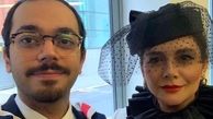 هنگامه قاضیانی و پسرش با تیپ خارجی+عکس